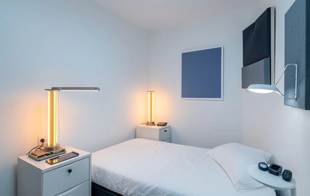 Minimalistyczna architektura wnętrz wspierająca regenerację